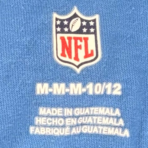 NFL Los Angeles Chargers Kids T-Shirt – Size 10/12 Youth – Blue - Picture 4 of 4